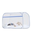 Goodnight One-Touch Square Blue Mosquito Net For 1-2 people