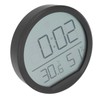 Indoor Thermometer Hygrometer Multifunction Thin Accurate Wall Mounted Digital Alarm