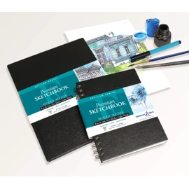 Stillman & Birn Epsilon Series Wirebound Sketchbook, 9" x 12", 150 gsm (Heavyweight), White Paper, Smooth Surface