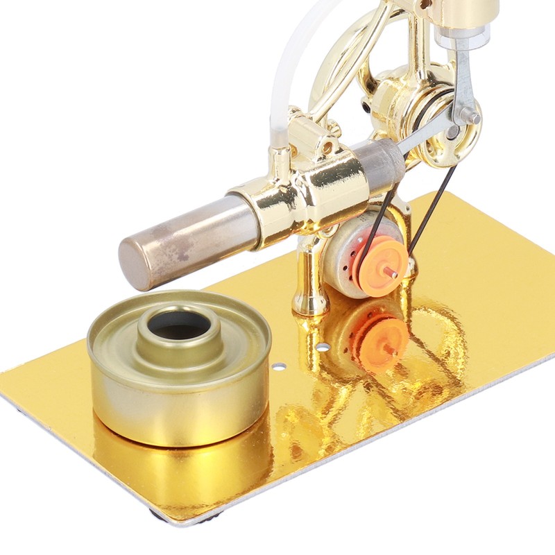 Mini Stirling Engine Model Miniature Steam Power Motor Educational Physical