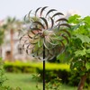 Viveta Large Outdoor Wind Spinner,21 * 85 inches Metal Wind
