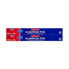 Berkley Jensen Heavy-Duty Aluminum Foil, 150 Sq. Ft., 2-Pk