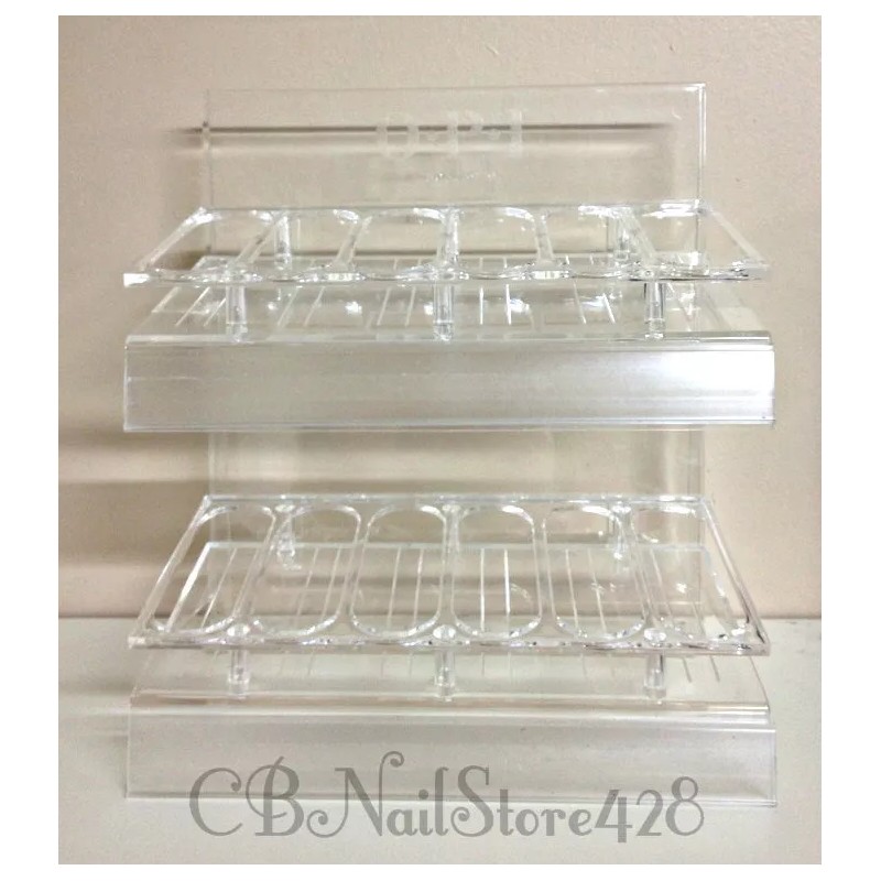 OPI Empty Clear Nail Polish Display Rack - Hold Up