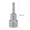TOP-VIGOR 2Pcs 17mm Nut Setter Driver Drill Bit Set, 1/4