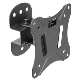 RICOO PC Monitor Wandhalterung Schwenkbar Neigbar für 13-27 Zoll, Halterung Wand S7111, Monitorhalterung, Bildschirmhalterung, Bildschirm Wandhalterung Monitor 24 Zoll, VESA 75 x 75, 100x100 mm