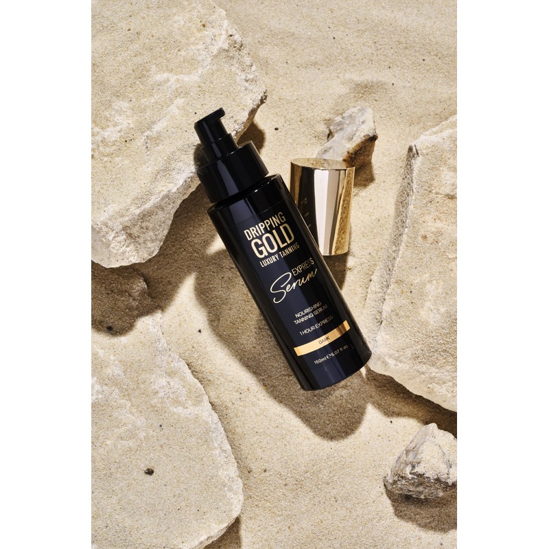 Express Tanning Serum Dark – Fast-Acting Self Tanner for a