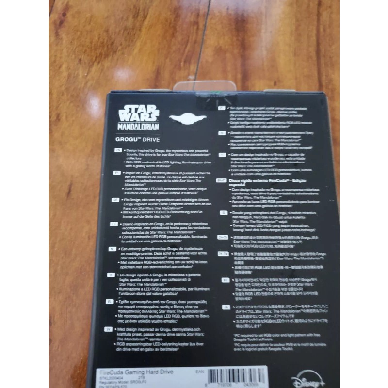 Seagate Grogu Drive SE FireCuda 2TB External USB 3.2 Gen