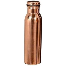 Copper Bottle Drinkig Water Bottle Copper Bottle Water with Lid Pack Of 1