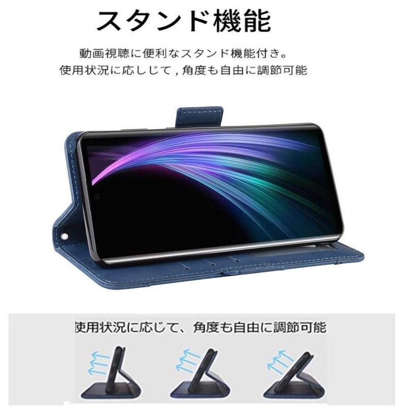 AQUOS zero2 SH-01M docomo / SHV47 au/SH-M13 Case Folio PU