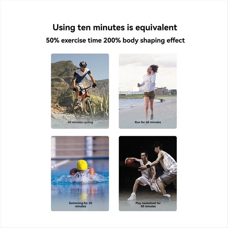 EMS Abdominal Muscle Stimulator – Vibration ABS Trainer & Fitness