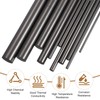 PATIKIL グラファイト撹拌棒 直径0.12"(3 mm) 長さ7.5"(190.5mm) グラファイトるつぼ用インゴット溶解鋳造用 2本入り