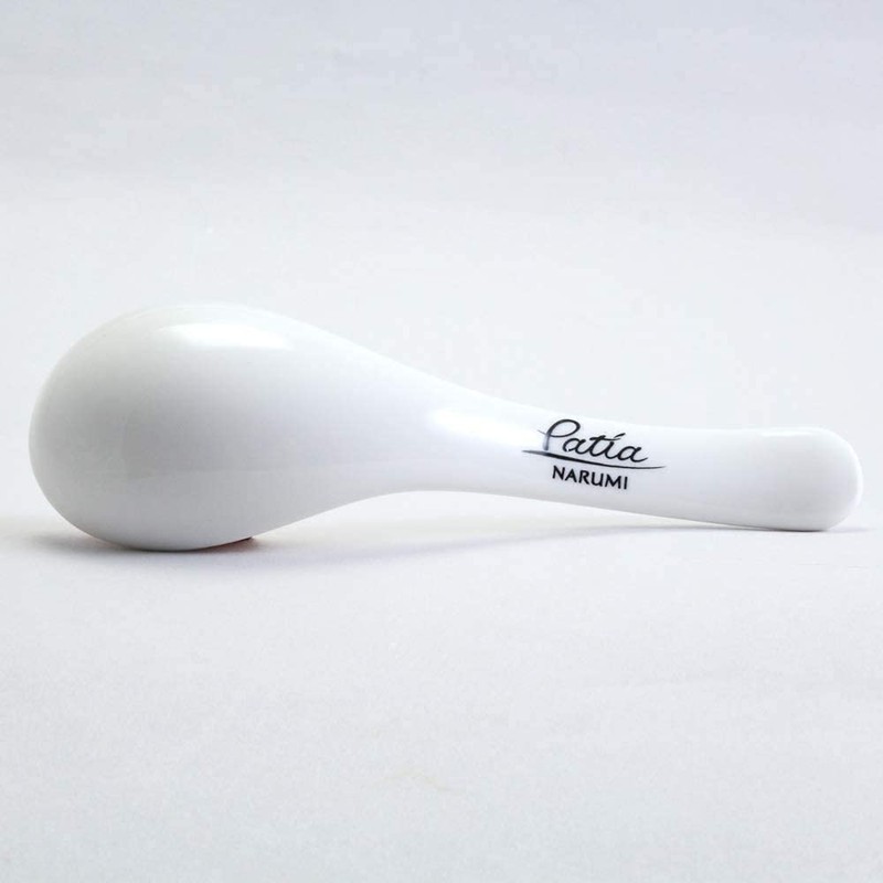 Narumi 41031-9858 PATIA White Soup Spoon, 5.5 inches (14 cm),