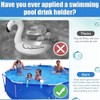 4Pcs Poolside Cup Holder for Above Ground Pools Pool Drink