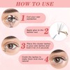 Glowingwin Individual Lashes Cluster Lashes Natural Look False Eyelashes Individual