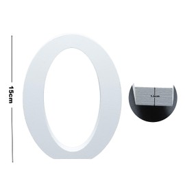 BESCH Decorative Wooden Uppercase Letter 15cm (O)