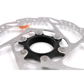 Shimano Deore SM-RT54 Bicycle Brake Disc 160 mm 180 mm Centre Lock Silver Stainless Steel MTB (160 mm)