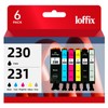 PGI230XL CLI231XL Ink Cartridges Compatible with Canon 230XL 231XL PGI-230