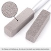 LoveBB 4 Pack Pumice Stone for Toilet, Extra Long Handle