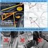 Deergym Dog Stairs for Large Dogs - 5 Step Wide