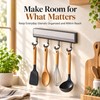 Wall Mounted Kitchen Hook Rack for Utensil Storage – Space-Saving