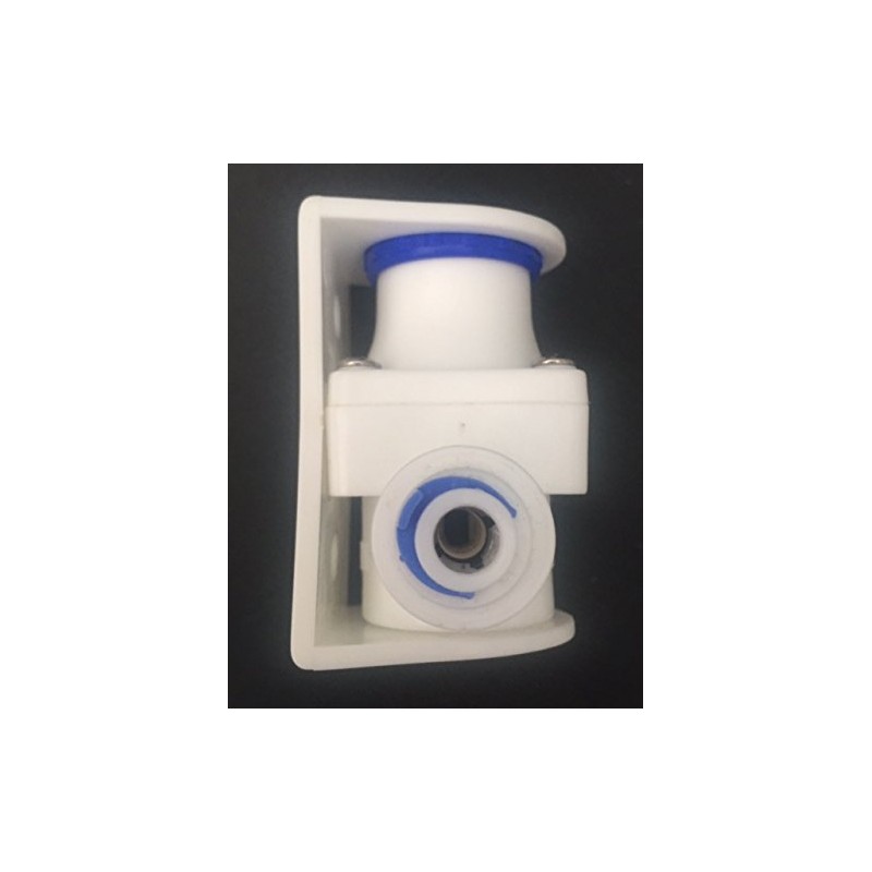 Mini White PRV Plastic Water Pressure Reducing/Regulator Valve c/w 1/4"