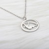 LQRI Pole Vault Necklace Pole vaulter Gift Pole Vault Coach