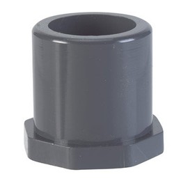 Charlotte Pipe Schedule 80 1 in. Spigot x 3/4 in. Dia. Slip PVC Reducing Bushing