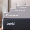 Lucid - Colchoneta de Memory Foam con Infusión de Carbón