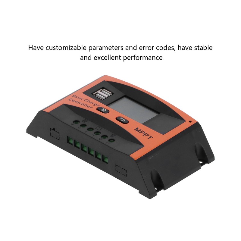Solar Charge Controller Panel Battery Photovoltaic MPPT Regulator with Dual