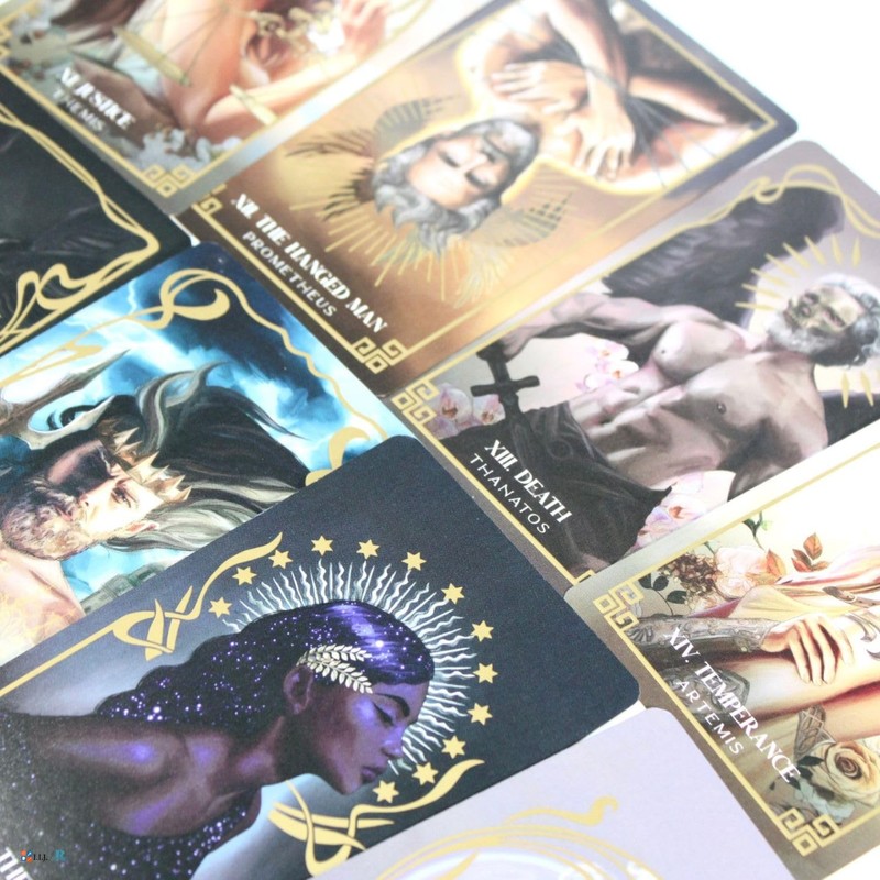 I.I.J Tarot Cards, Mythos Tarot, Mythos Tarot, Gods, 78 Cards,
