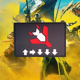 Helldivers 2 PVC morale Super Earth stratagem insignia airsoft game war patch