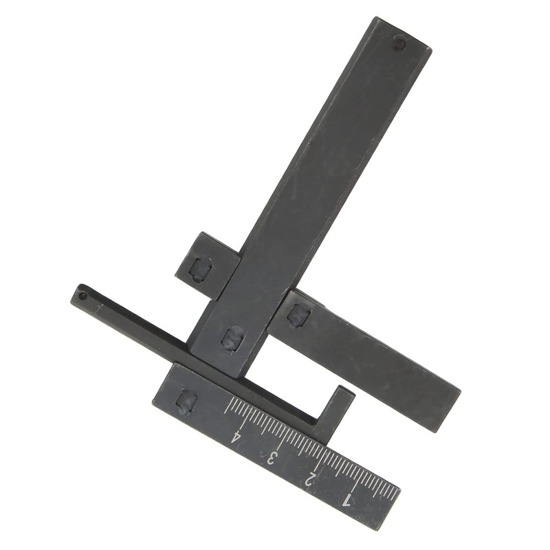 Carburetor Float Level Gauge Maintenance Tool 0-40mm Adjustable for Most