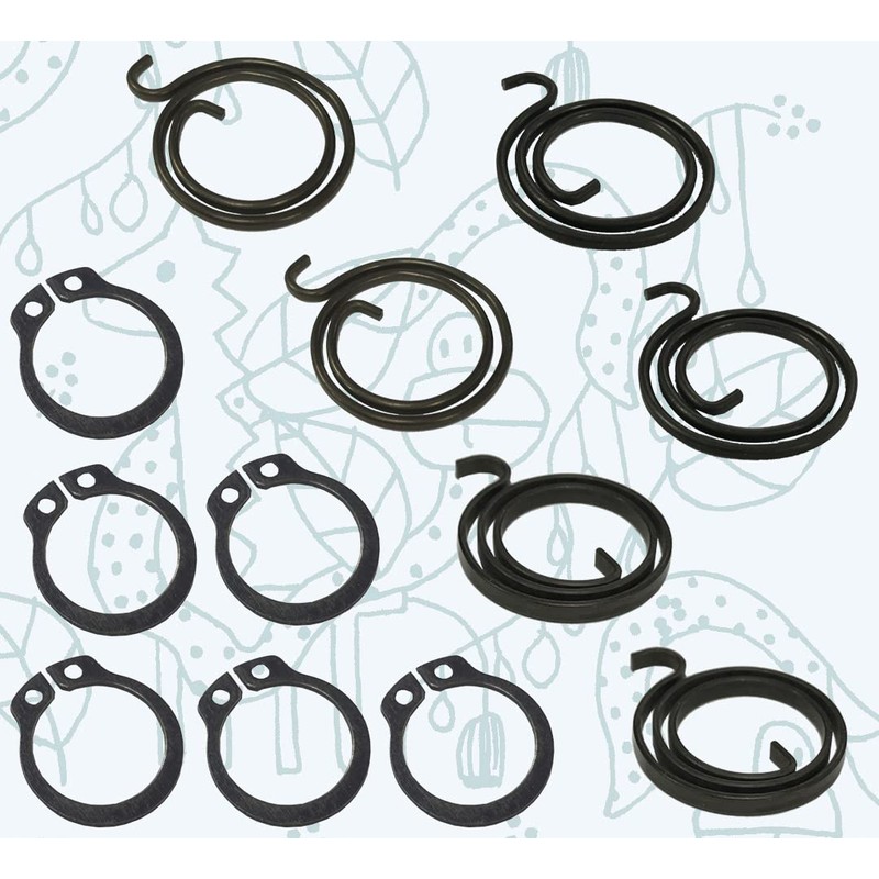 Universal Hardware Door Handle Spring Assortment Kit Replacement Springs with