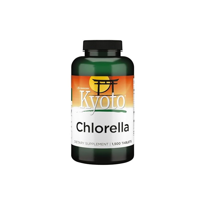 Swanson Chlorella 194 mg 1500 Tabs