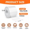 vsshe Transparent Joint Sealing Tape, Waterproof, Doors, Windows, Door Sealing