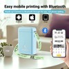 ORGBRO Label Maker Machine with Tape, X1 Portable Bluetooth Mini