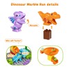 Kids Marble Run Building Block Dinosaur, Montessori Learning Resources STEM
