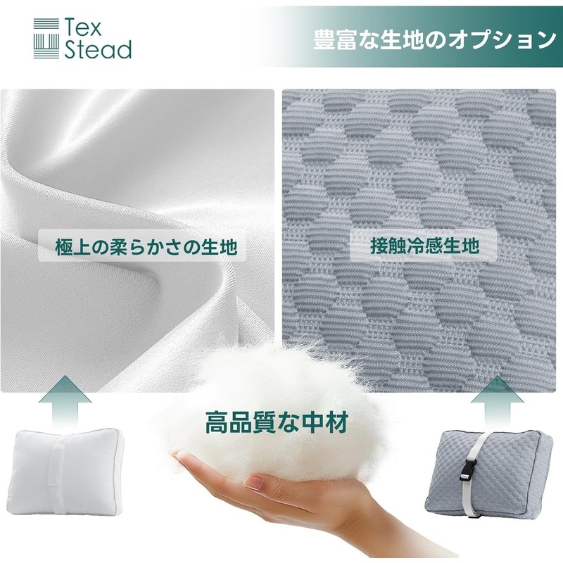 TEXSTEAD Side-lying Knee Pillow | Leg Clamp Pillow | Knee