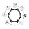 BIUDECO Smart Watch Protective Cover s Watch Case Cover Shatterproof