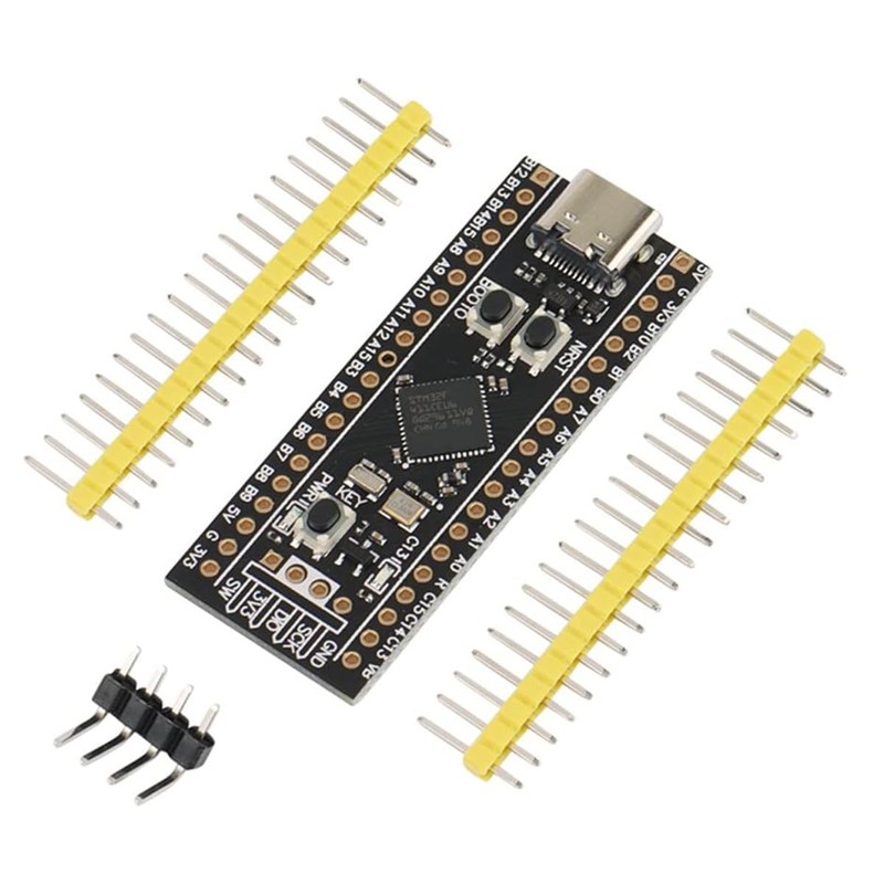 Laroal STM32F411 Development Board, STM32F411CEU6 STM32F4 Learning Board, Support for