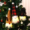 3Pcs Christmas Gnomes Plush with Light, Handmade Swedish Santa Gnomes