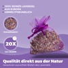 Lalavanda - 20 Lavender Bags, 120 g Lavender Flowers, Effective