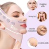 Face Bands,V Line Lifting Mask,Face Contouring Sleeping Anti-Wrinkle Band（Pink）