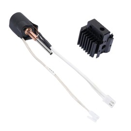 Luocute Ceramic Hotend Kit, Ceramic Heater, 0.8mm Nozzle, Extruder Print Head Kit Replacement for Ender 3 V3, Ender 3 V3 Plus 3D Printers with Heatsink, Suitable for PLA, ABS, PETG, TPU