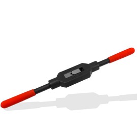 Yakamoz Adjustable Tap Wrench Handle, Carbon Steel Screw Thread Tap Holder Tap Reamer Wrench Tapping Tool for M4-M12 & 3/16"-1/2" Taps