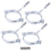 SKIR'CO Pipe Brackets for Diameter 75-80 mm Pipes, Clamps, Pipe