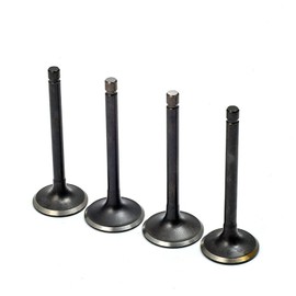 MOTO1988 Exhaust and Intake Valve set 4PCS Fit For Ezgo Gas 1992-2002 295cc and 350cc 4-Cycle Fuji- Robin Engine OEM 72507-G01 72508-G01