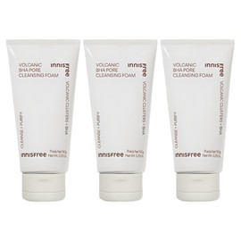 Innisfree Volcanic Pore Baja Cleansing Foam, 150g, 3 pieces / 이니스프리 화산송이 모공 바하 클렌징 폼, 150g, 3개