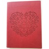 Red Heart Lined Journal