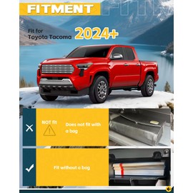 Trumgeta Glove Box Organizer Fit for 2024 2025 Toyota Tacoma Glove Box Compartment Insert Storage Divider 4th Gen Tacoma Accessories